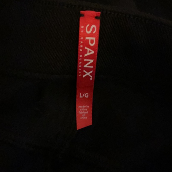 Spanx Jean-ish Ankle Leggings 20018R Black - Picture 9 of 9